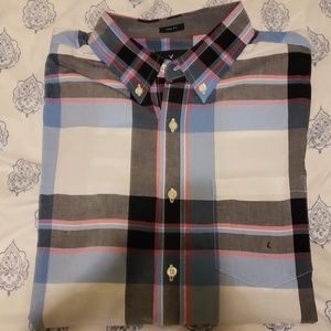 American Eagle Mens Large Plaid Button Down shirt
